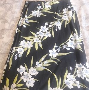 Tommy Bahama Floral Print Skirt - Women's Size 8
